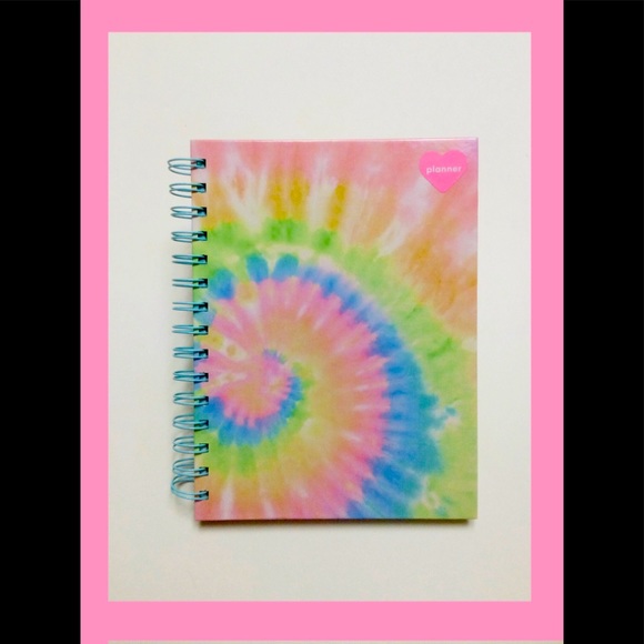 STONEY CLOVER LN x TARGET RAINBOW TIE-DYE PLANNER - Picture 1 of 2